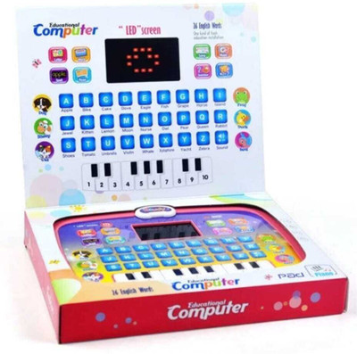 RSA enterprises Educational Learning Kids Laptop Tablet Computer Plus Piano(Multicolor)