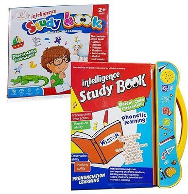 vshomeliving Study Book for Toddlers - Interactive Educational Learning Toy for Kids(Multicolor)
