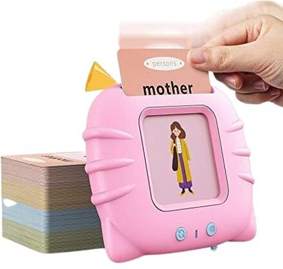 PromoCart Flash Card Game for Kids Talking English Words Card Preschool Learning Device(Multicolor)