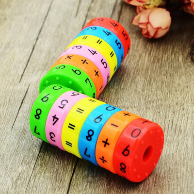 TWINZEN 2PCS of Learning Math Toys Brain Intelligence Developing Kids Toy (12 Pieces)(Multicolor)