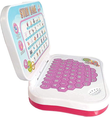 SavanShree New Mini Laptop, ABC Multi Learning, 123 Number and Alphabet(Multicolor)