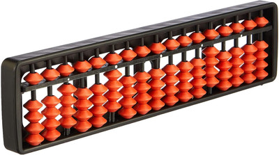 kidsclue Student Abacus 17 Line Brown(Brown)