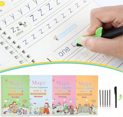 ashaworld Magic Book: Early Learning Kit Deluxe(Multicolor)