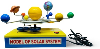 SunLix Solar System Electrical Model | Rotating Solar System Model(Multicolor)