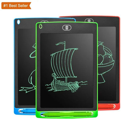Miboo LCD Digital Slate & Writing Notepads for kids as learning toys(Multicolor)