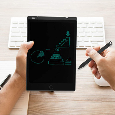 XORTIC 8.5 Inch LCD Reusable Writing Slate, Portable Digital Drawing Pad with Stylus(Multicolor)