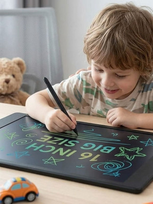 Aneep 16 inch LCD Writing Pad ,Writing Tablet Erasable for Kids Adults(Red)