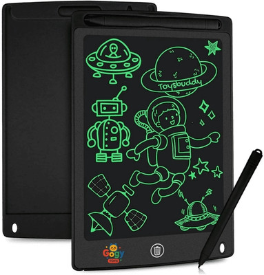 GOGY 8.5 Inch LCD Writing Tablet for Kids | Reusable Doodle Pad with Stylus(Green)