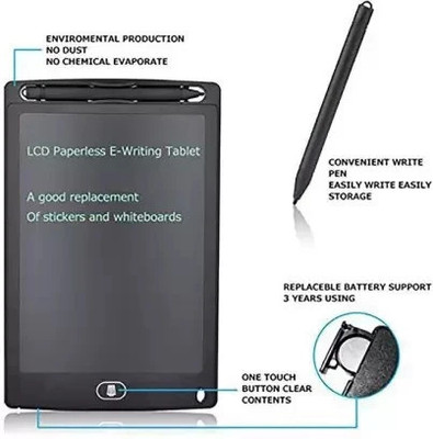 PBDeal PB Portable LCD Writing Slate Drawing Record Notes Digital Notepad (Pack of 1)(Multicolor)