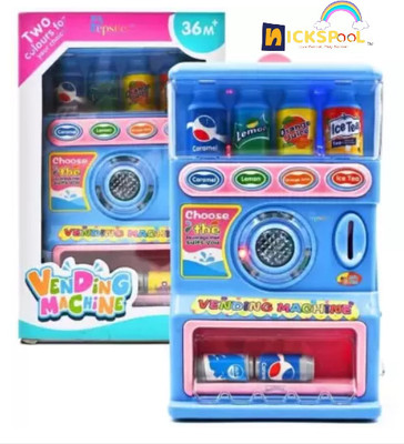 Nickspool Vehicles Talking Beverage Toys Electronic Drinks Toy Set for Kids(Multicolor)
