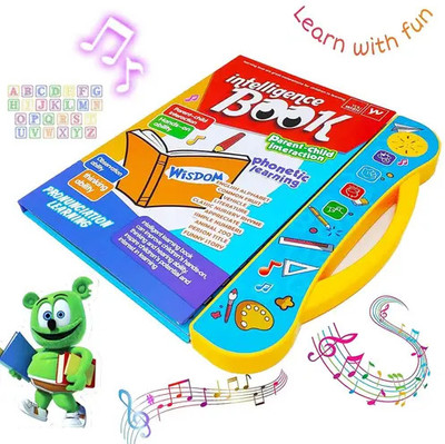 BloomiFy Intelligence Book Musical English Educational Learning Book For 3 + Year Kids(Multicolor)