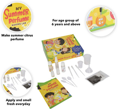 zokato My Summer Perfume Making Lab (Learning & Educational DIY Activity Toy(Multicolor)