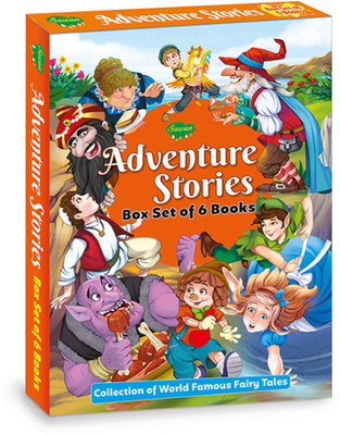 Adventure Stories Box Set |Collection Of World Famous Fairy Tales|Set Of 6 Books(Hardcover, Manoj Publications)