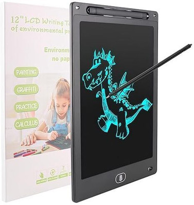 Aikam Traders 12 Inch Large Screen LCD Writing Tablet Toy Cum Slate with Stylus for Kids(Multicolor)