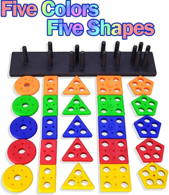 LEVIATHAN Intellectual Smart Fun and Learning Geometrics ,Shape Matching(Multicolor)