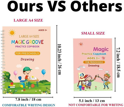 ashaworld Magic Book: Mini Learner’s Puzzle Deluxe(Multicolor)