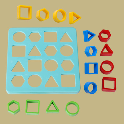BHVMEY Color Shape Board Game for Kids Learning(Multicolor)