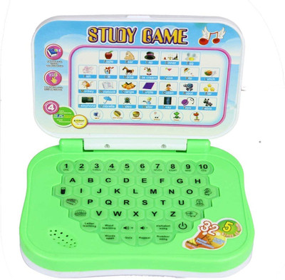 SavanShree Small Computer Mini Laptop Toy for Kids Learning Activity(Multicolor)