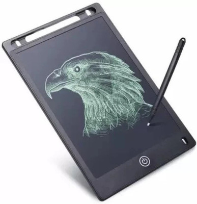 Adhira Toys LCD Writing pad Digital Notepad with Paperles Graphic Tablet for Kids(Black)