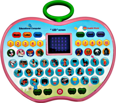 Ruhani Educational Learning Computer Mini Laptop Digital Toy For Kids(Multicolor)