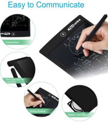 BMT LCD 8.5-inch Electronic Writing Pad/Tablet/Digital Slate/Drawing Board 1307(Multicolor)