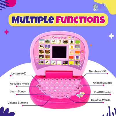 OSSIFY Electronics Number & Alphabet Charts for Kids Learning Educational(Multicolor)