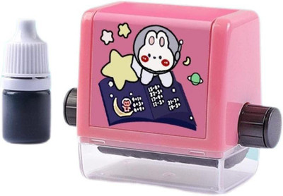 GVJ TRADERS Roller Design Digital Teaching Stamp,Math Stamps Addition Printing Blocks Addition Math Stamp Roller(Medium, BLACK)