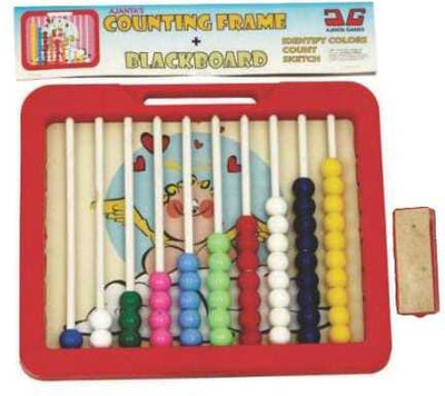 Manav Enterprises Counting Frame 2 in 1 For kids(Multicolor)