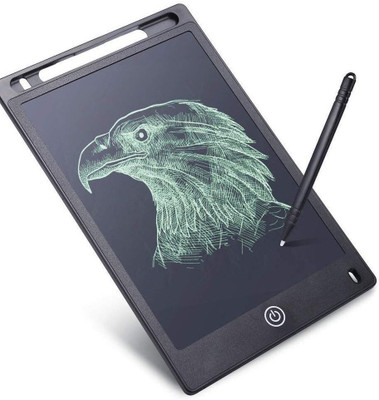 VMV FUZON 8.5 Inch LCD Writing Board slate for kids Modern E-slate(Black)