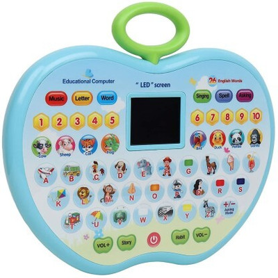 Tenmar Battery Operated Educational Learning Computer for Kids with LED Screen(Multicolor)