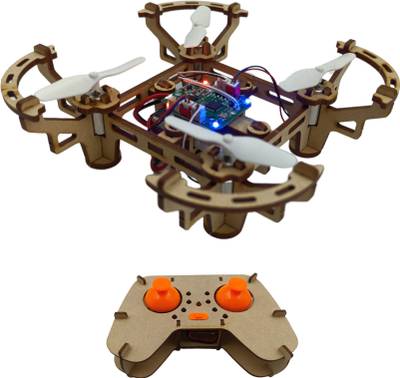Potlibaba RC Drone Educational DIY STEM Kit, Skill Based Fun Toys
