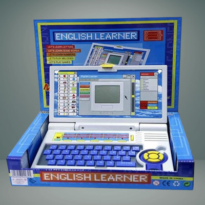 Glenston 20 Function Battery Operated Plastic Baby Educational Learning Laptop LCD(Multicolor)