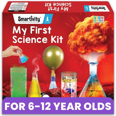 Smartivity My First Science Kit for Kids 5-6-7-8-9-10-11-12 Years Old Boys & Girls(Multicolor)