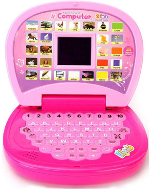 GoodsNet Educational Learning Kids Laptop With LED Display & Music - 2011(Multicolor)