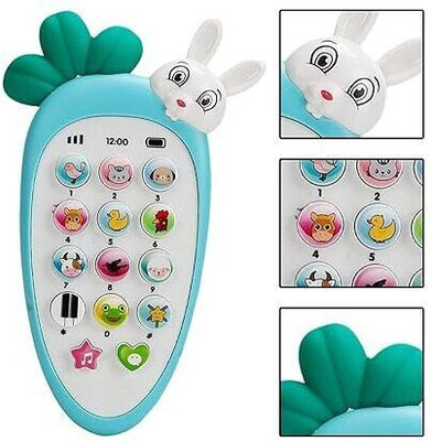 GN Wonders Carrot-Shaped Musical Toy Phone(Orange)