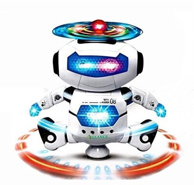 venimall Best Musical and Naugty Dancing Robot - 3D Lights(Multicolor)