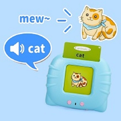 wiggly wag Toys Educational Learning Talking Flash Card for Toddlers Kids(Multicolor)