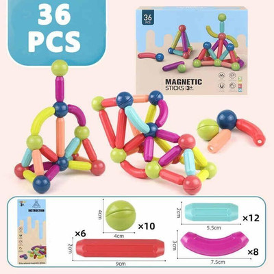 RAINBOW RIDERS RRT-3090- 36 Pcs.(Multicolor)