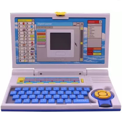 KinderTales Kids Laptop & Tablets 20 Activities & Games With Mouse for Boy & Girl(Blue)