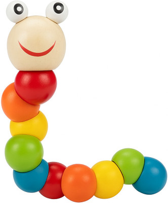 Tiny Genie Twisting Caterpillar Toy(Multicolor)
