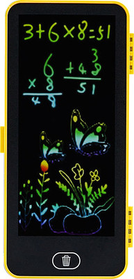 MOBIZAC Geometry Writing Tablet with pencil Box/ Learning and Educational for Kids(Multicolor)