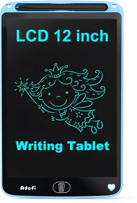 adofi 12 inch LCD Writing Tablet Drawing Pad Educational Gifts for Girls & Boys C2.0(Blue)