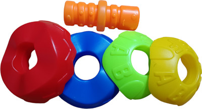 Rachna enterprise Creative Educational Ball toy with 4 Different Shape Blocks to Make Many Shapes(Multicolor)