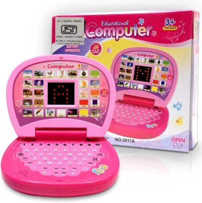 RSA enterprises Educational Learning Kids Laptop With LED Display & Music(Multicolor)