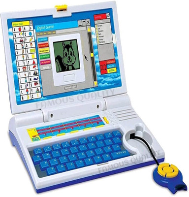 Pepstter English Learner Educational Notebook/Laptop with Mouse Control- Multicolor(Multicolor)