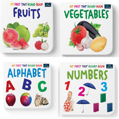 TOYVISION Board Book for Children Age 0 - 3 Years- 12 Pages Board Book(Multicolor)