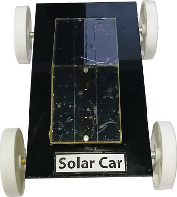 MELODY's Solar Car DIY Kit. Solar Powered Toy for Children. Educational Learning Science Project Exhibition Gadget. STEM Activity. Multi Color(Multicolor)
