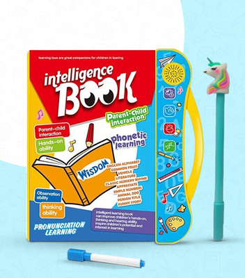 BloomiFy Electronic Activity Book With English Alphabets(Multicolor)