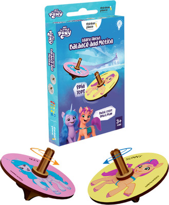 ThinkerPlace Spinning Tops (Sunny & Izzy)(Multicolor)