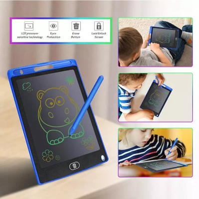 XORTIC 8.5 Inch LCD Writing Slate, Digital Doodling Pad for Kids and Adults(Multicolor)